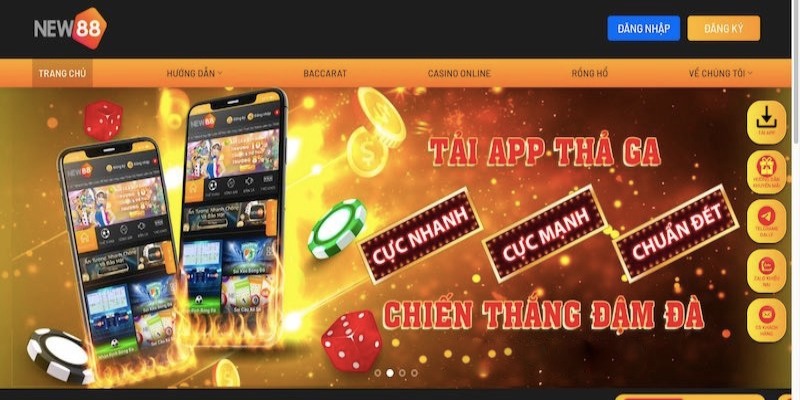 Tải app NEW88 giúp giảm bớt các thao tác khi đăng nhập