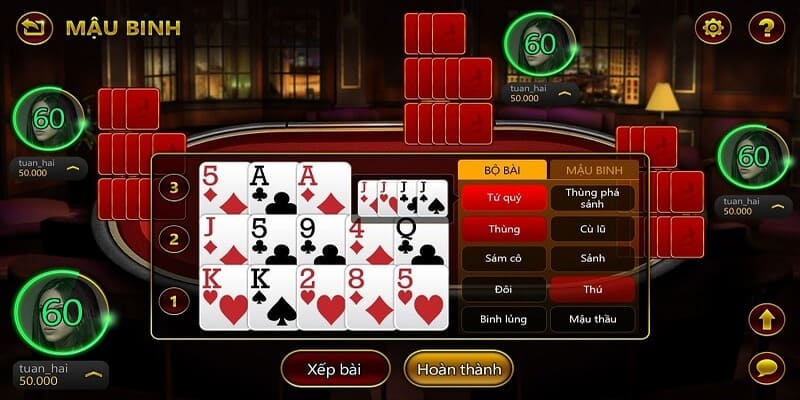 Mậu thầu là thuật ngữ khá phổ biến trong dòng game mậu binh