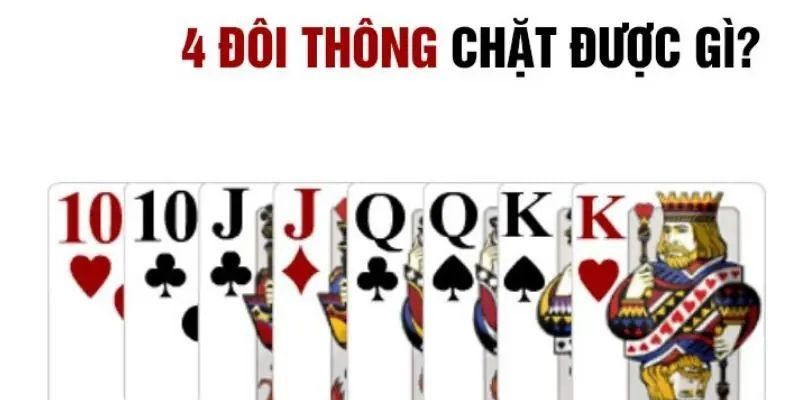 Bốn đôi thông chặt được gì với các vòng chơi